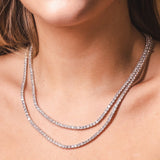 Colar Riviera Zircônia Cristal