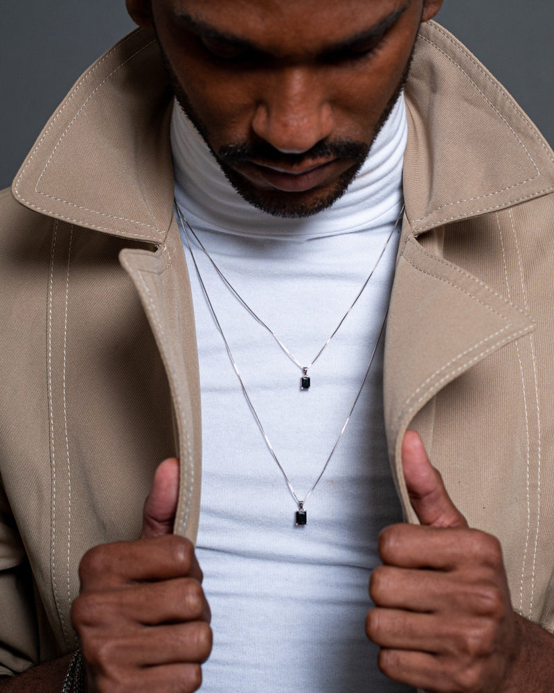 Colar Veneziana Ônix