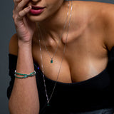 Colar Veneziana Verde