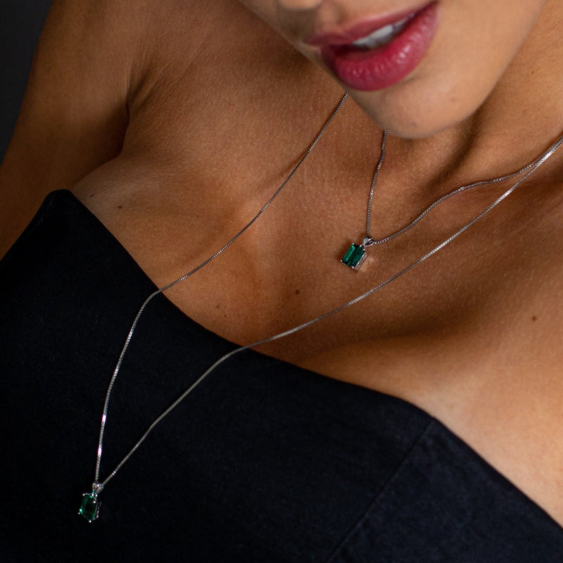 Colar Veneziana Verde